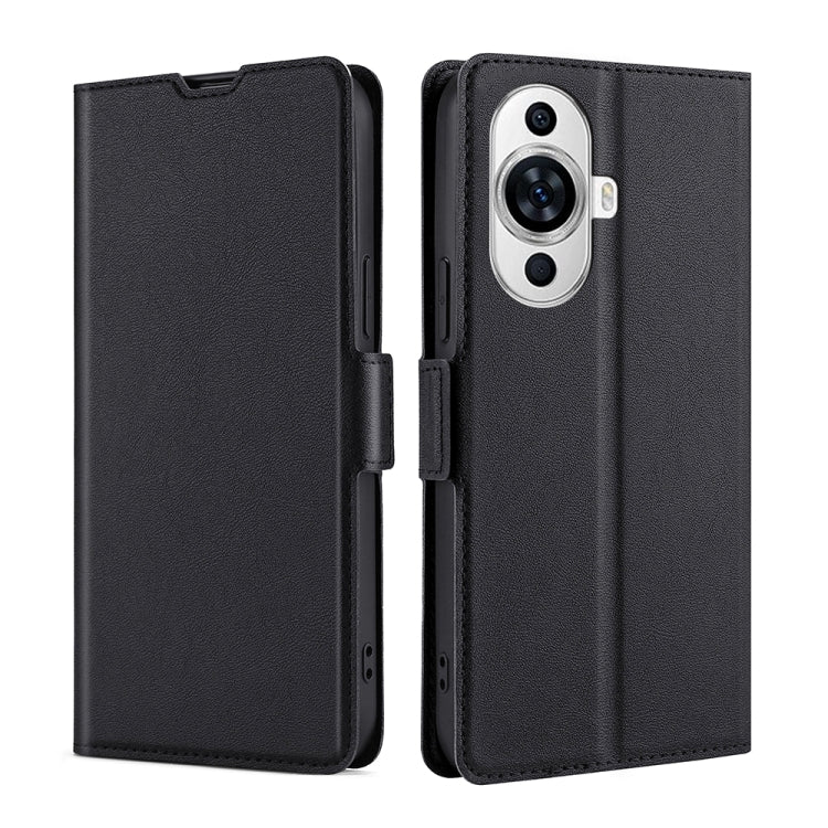 Ultra-thin Voltage Side Buckle Horizontal Flip Leather Phone Case, For Huawei Pura 70 Pro / Pro+, For Huawei Pura 70 Ultra, For Huawei nova 12i 4G, For Huawei Pura 70, For Huawei nova 12 5G, For Huawei Mate 60 Pro / Pro+, For Huawei Mate 60������������...