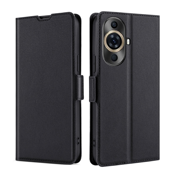 Ultra-thin Voltage Side Buckle Horizontal Flip Leather Phone Case, For Huawei Pura 70 Pro / Pro+, For Huawei Pura 70 Ultra, For Huawei nova 12i 4G, For Huawei Pura 70, For Huawei nova 12 5G, For Huawei Mate 60 Pro / Pro+, For Huawei Mate 60������������...