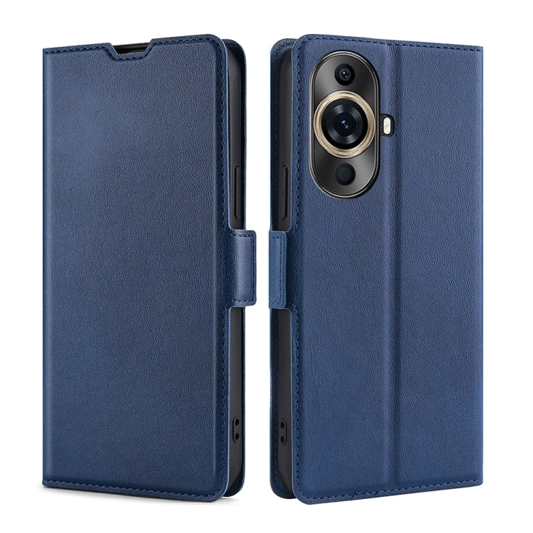 Ultra-thin Voltage Side Buckle Horizontal Flip Leather Phone Case, For Huawei Pura 70 Pro / Pro+, For Huawei Pura 70 Ultra, For Huawei nova 12i 4G, For Huawei Pura 70, For Huawei nova 12 5G, For Huawei Mate 60 Pro / Pro+, For Huawei Mate 60������������...