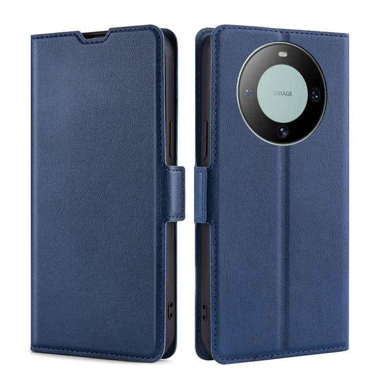 Ultra-thin Voltage Side Buckle Horizontal Flip Leather Phone Case, For Huawei Pura 70 Pro / Pro+, For Huawei Pura 70 Ultra, For Huawei nova 12i 4G, For Huawei Pura 70, For Huawei nova 12 5G, For Huawei Mate 60 Pro / Pro+, For Huawei Mate 60������������...