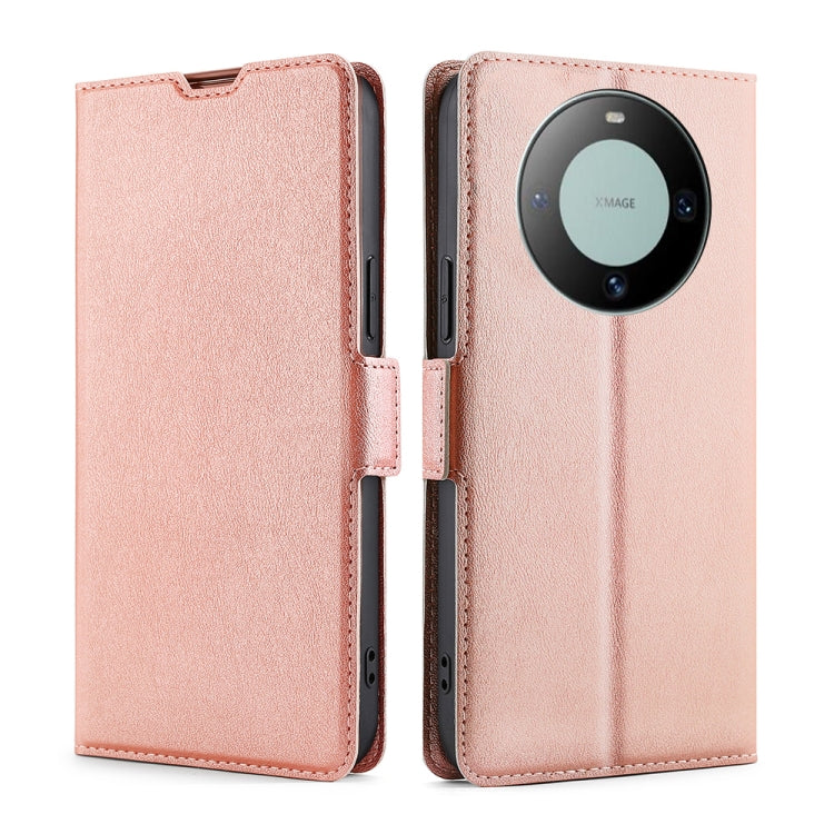 Ultra-thin Voltage Side Buckle Horizontal Flip Leather Phone Case, For Huawei Pura 70 Pro / Pro+, For Huawei Pura 70 Ultra, For Huawei nova 12i 4G, For Huawei Pura 70, For Huawei nova 12 5G, For Huawei Mate 60 Pro / Pro+, For Huawei Mate 60������������...