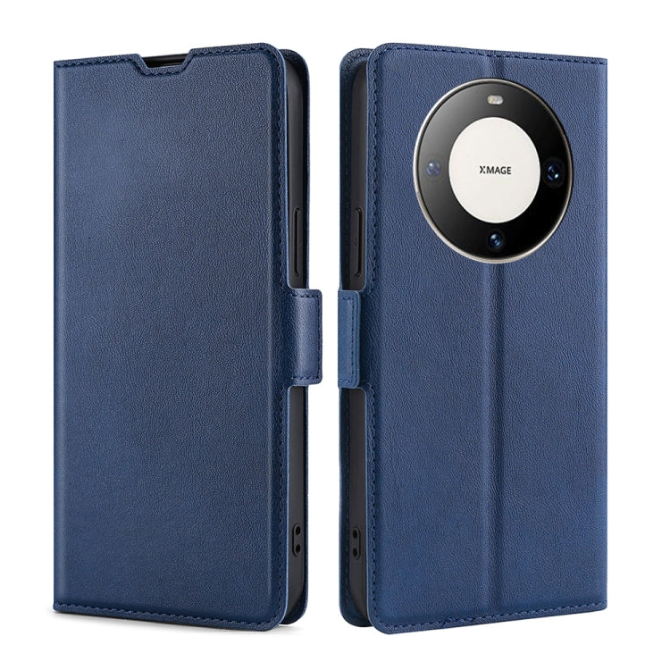 Ultra-thin Voltage Side Buckle Horizontal Flip Leather Phone Case, For Huawei Pura 70 Pro / Pro+, For Huawei Pura 70 Ultra, For Huawei nova 12i 4G, For Huawei Pura 70, For Huawei nova 12 5G, For Huawei Mate 60 Pro / Pro+, For Huawei Mate 60������������...