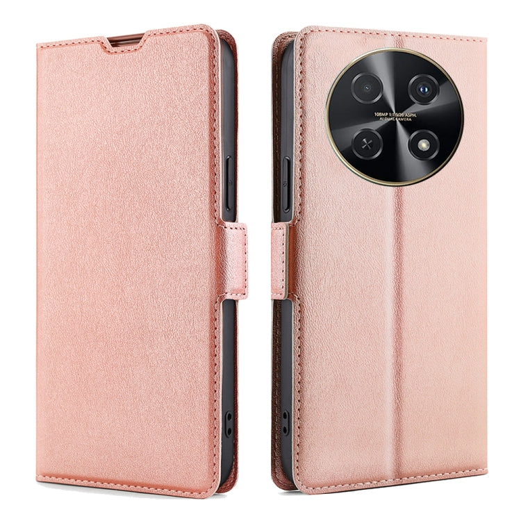 Ultra-thin Voltage Side Buckle Horizontal Flip Leather Phone Case, For Huawei Pura 70 Pro / Pro+, For Huawei Pura 70 Ultra, For Huawei nova 12i 4G, For Huawei Pura 70, For Huawei nova 12 5G, For Huawei Mate 60 Pro / Pro+, For Huawei Mate 60������������...