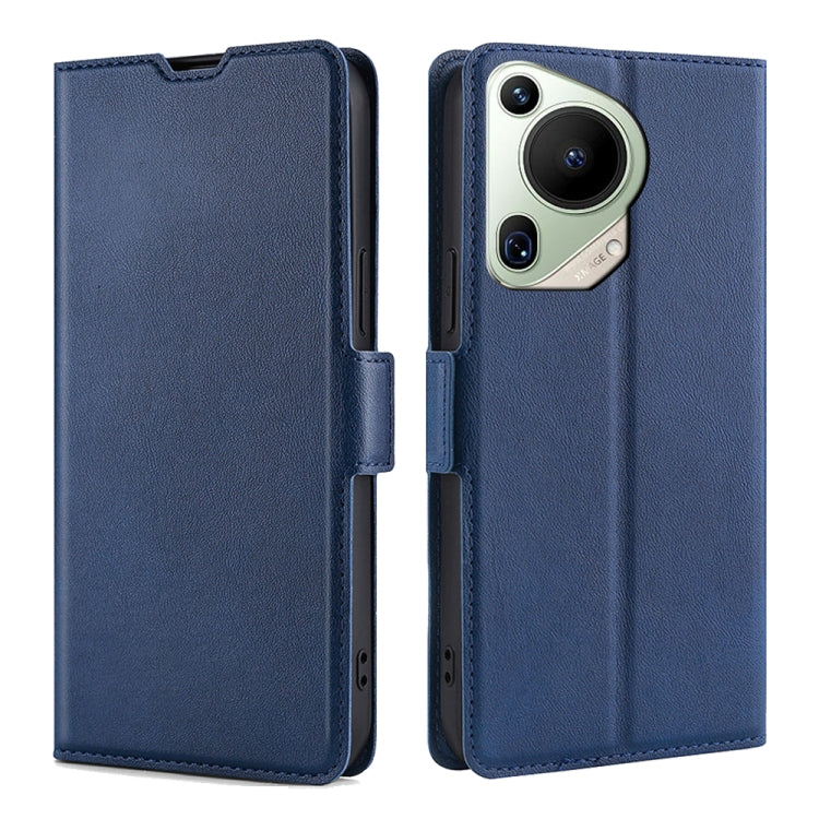 Ultra-thin Voltage Side Buckle Horizontal Flip Leather Phone Case, For Huawei Pura 70 Pro / Pro+, For Huawei Pura 70 Ultra, For Huawei nova 12i 4G, For Huawei Pura 70, For Huawei nova 12 5G, For Huawei Mate 60 Pro / Pro+, For Huawei Mate 60������������...