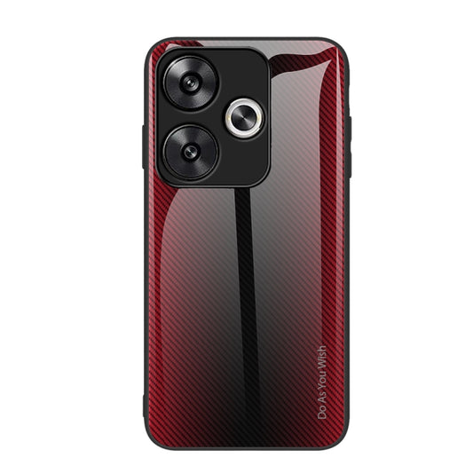 Texture Gradient Glass TPU Phone Case