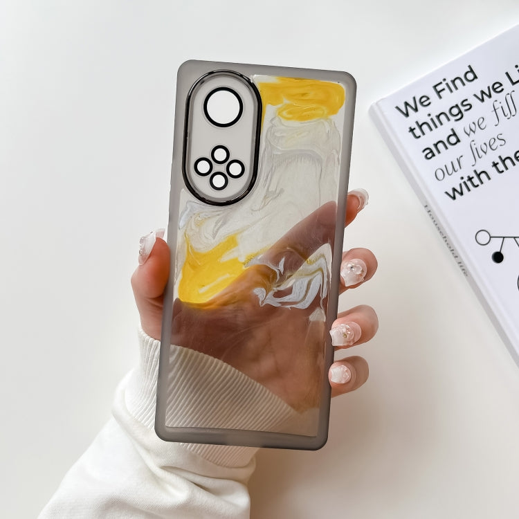 Oil Painting Electroplating TPU Phone Case, For Honor 50, For Honor 50 Pro, For Honor 50 SE, For Honor 60, For Honor 60 Pro, For Honor 60 SE, For Honor 70, For Honor 70 Pro, For Honor 80, For Honor 80 Pro, For Honor 80 SE