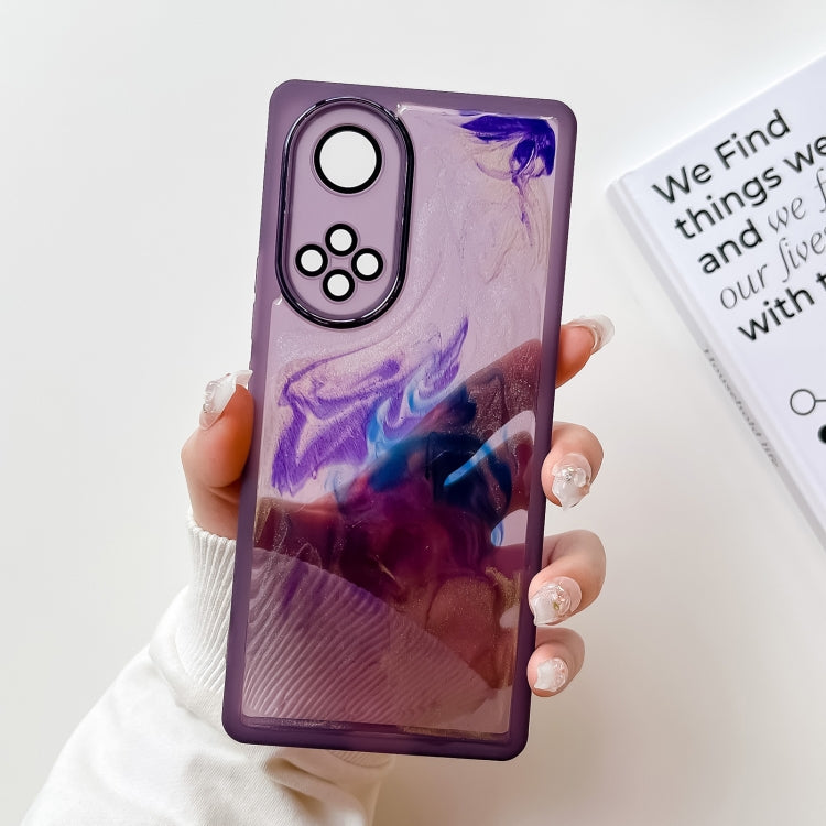 Oil Painting Electroplating TPU Phone Case, For Honor 50, For Honor 50 Pro, For Honor 50 SE, For Honor 60, For Honor 60 Pro, For Honor 60 SE, For Honor 70, For Honor 70 Pro, For Honor 80, For Honor 80 Pro, For Honor 80 SE