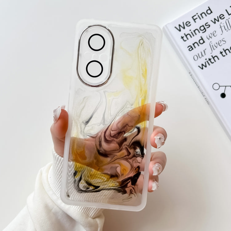 Oil Painting Electroplating TPU Phone Case, For Honor 50, For Honor 50 Pro, For Honor 50 SE, For Honor 60, For Honor 60 Pro, For Honor 60 SE, For Honor 70, For Honor 70 Pro, For Honor 80, For Honor 80 Pro, For Honor 80 SE