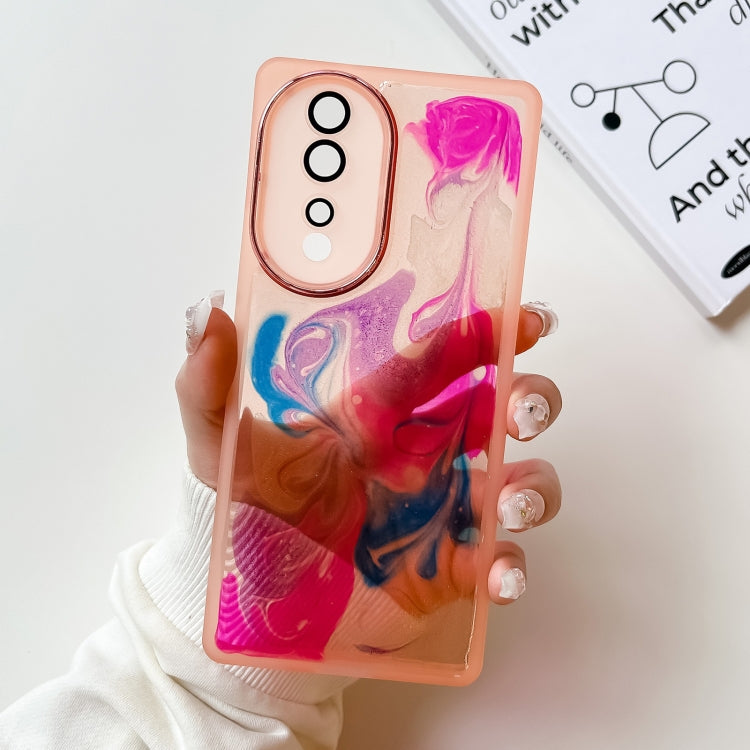 Oil Painting Electroplating TPU Phone Case, For Honor 50, For Honor 50 Pro, For Honor 50 SE, For Honor 60, For Honor 60 Pro, For Honor 60 SE, For Honor 70, For Honor 70 Pro, For Honor 80, For Honor 80 Pro, For Honor 80 SE