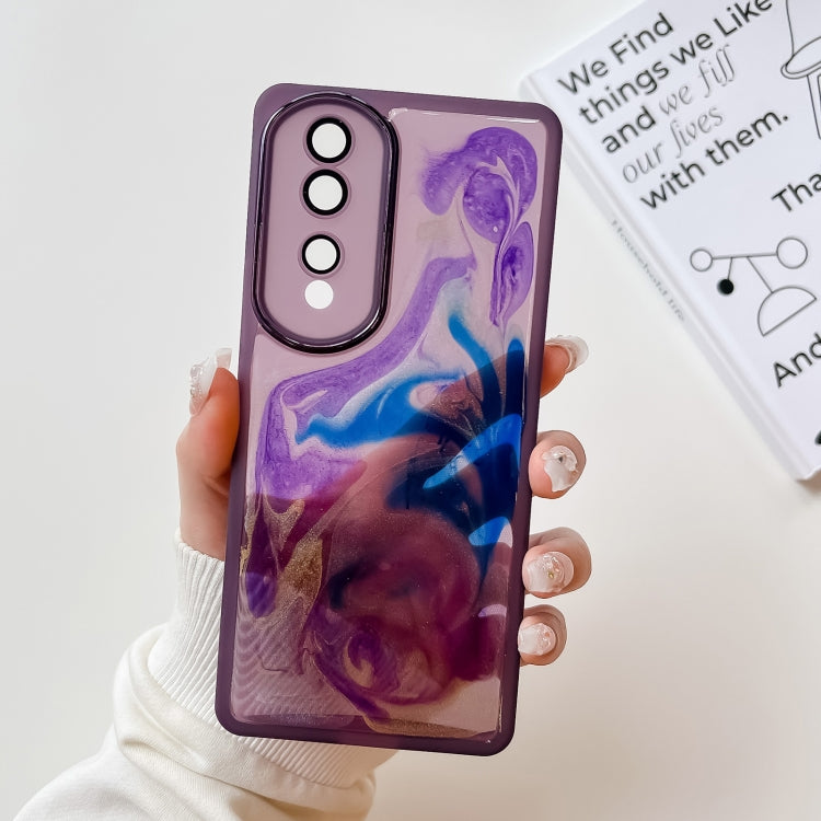 Oil Painting Electroplating TPU Phone Case, For Honor 50, For Honor 50 Pro, For Honor 50 SE, For Honor 60, For Honor 60 Pro, For Honor 60 SE, For Honor 70, For Honor 70 Pro, For Honor 80, For Honor 80 Pro, For Honor 80 SE