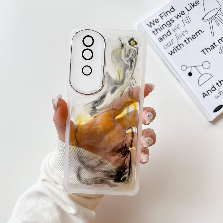 Oil Painting Electroplating TPU Phone Case, For Honor 50, For Honor 50 Pro, For Honor 50 SE, For Honor 60, For Honor 60 Pro, For Honor 60 SE, For Honor 70, For Honor 70 Pro, For Honor 80, For Honor 80 Pro, For Honor 80 SE
