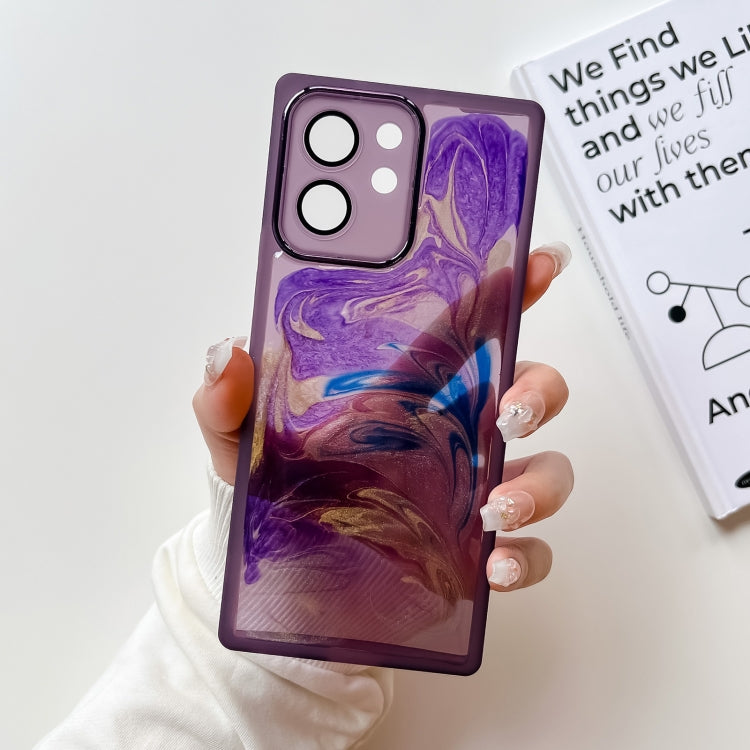 Oil Painting Electroplating TPU Phone Case, For Honor 50, For Honor 50 Pro, For Honor 50 SE, For Honor 60, For Honor 60 Pro, For Honor 60 SE, For Honor 70, For Honor 70 Pro, For Honor 80, For Honor 80 Pro, For Honor 80 SE