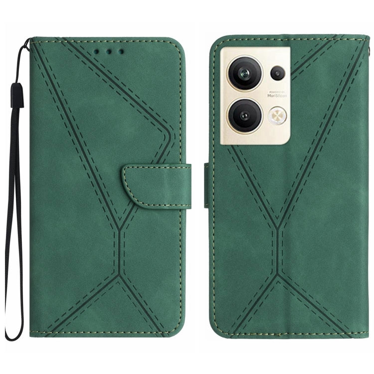 Stitching Embossed Leather Phone Case, For OPPO A17 / A17K, For OPPO A54 4G / A16, For OPPO A54 5G / A74 5G, For OPPO A55s JP, For OPPO A57 4G / A77 4G, For OPPO A78 5G, For OPPO Reno7 A JP, For OPPO Reno8 4G / Reno7 4G, For OPPO Reno8 T 4G������������...