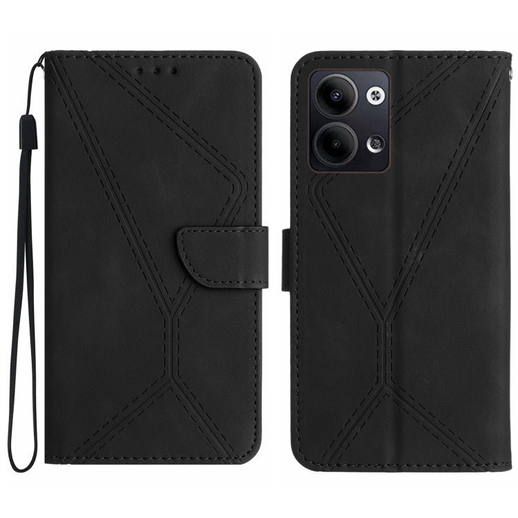 Stitching Embossed Leather Phone Case, For OPPO A17 / A17K, For OPPO A54 4G / A16, For OPPO A54 5G / A74 5G, For OPPO A55s JP, For OPPO A57 4G / A77 4G, For OPPO A78 5G, For OPPO Reno7 A JP, For OPPO Reno8 4G / Reno7 4G, For OPPO Reno8 T 4G������������...