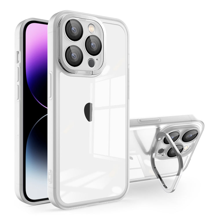 Invisible Lens Bracket Matte Transparent MagSafe Phone Case, For iPhone 15 Pro Max, For iPhone 14 Pro Max, For iPhone 15 Pro, For iPhone 15 Plus, For iPhone 15, For iPhone 14 Plus, For iPhone 12 Pro Max, For iPhone 13 Pro Max