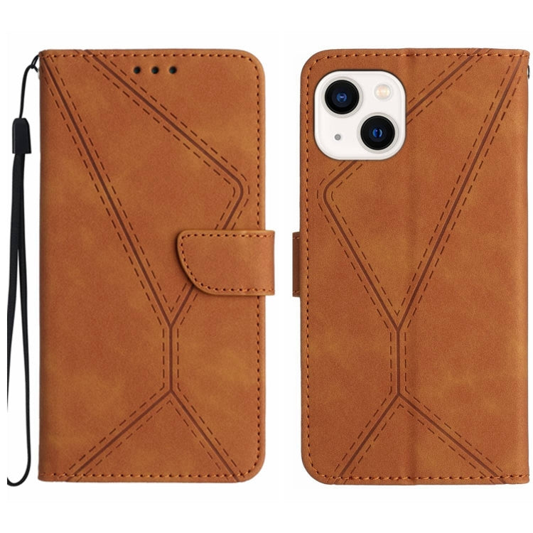 Stitching Embossed Leather Phone Case, For iPhone 14, For iPhone 14 Pro, For iPhone 14 Pro Max, For iPhone 13, For iPhone 13 Pro, For iPhone 13 Pro Max, For iPhone 12 / 12 Pro, For iPhone 12 Pro Max, For iPhone 11, For iPhone 11 Pro, For iPhone 11 Pro ...