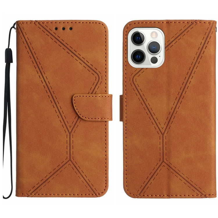 Stitching Embossed Leather Phone Case, For iPhone 14, For iPhone 14 Pro, For iPhone 14 Pro Max, For iPhone 13, For iPhone 13 Pro, For iPhone 13 Pro Max, For iPhone 12 / 12 Pro, For iPhone 12 Pro Max, For iPhone 11, For iPhone 11 Pro, For iPhone 11 Pro ...