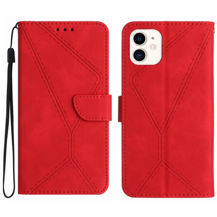 Stitching Embossed Leather Phone Case, For iPhone 14, For iPhone 14 Pro, For iPhone 14 Pro Max, For iPhone 13, For iPhone 13 Pro, For iPhone 13 Pro Max, For iPhone 12 / 12 Pro, For iPhone 12 Pro Max, For iPhone 11, For iPhone 11 Pro, For iPhone 11 Pro ...