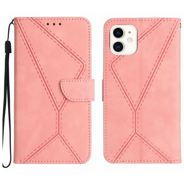 Stitching Embossed Leather Phone Case, For iPhone 14, For iPhone 14 Pro, For iPhone 14 Pro Max, For iPhone 13, For iPhone 13 Pro, For iPhone 13 Pro Max, For iPhone 12 / 12 Pro, For iPhone 12 Pro Max, For iPhone 11, For iPhone 11 Pro, For iPhone 11 Pro ...