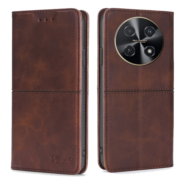 Cow Texture Magnetic Leather Phone Case, For Huawei Pura 70 Pro / 70 Pro+ 5G, For Huawei Pura 70 Ultra 5G, For Huawei nova 12i 4G, For Huawei Pura 70 5G, For Huawei nova 12 5G, For Huawei nova 11 Pro 4G / 11 Ultra 4G, For Huawei nova 11 4G