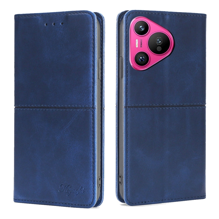 Cow Texture Magnetic Leather Phone Case, For Huawei Pura 70 Pro / 70 Pro+ 5G, For Huawei Pura 70 Ultra 5G, For Huawei nova 12i 4G, For Huawei Pura 70 5G, For Huawei nova 12 5G, For Huawei nova 11 Pro 4G / 11 Ultra 4G, For Huawei nova 11 4G