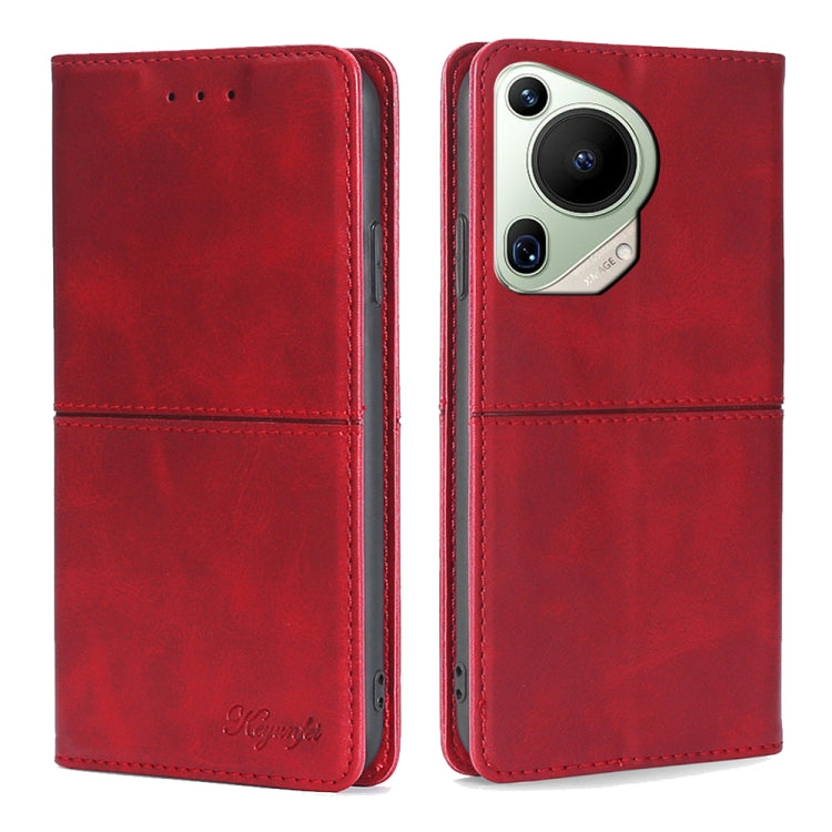 Cow Texture Magnetic Leather Phone Case, For Huawei Pura 70 Pro / 70 Pro+ 5G, For Huawei Pura 70 Ultra 5G, For Huawei nova 12i 4G, For Huawei Pura 70 5G, For Huawei nova 12 5G, For Huawei nova 11 Pro 4G / 11 Ultra 4G, For Huawei nova 11 4G