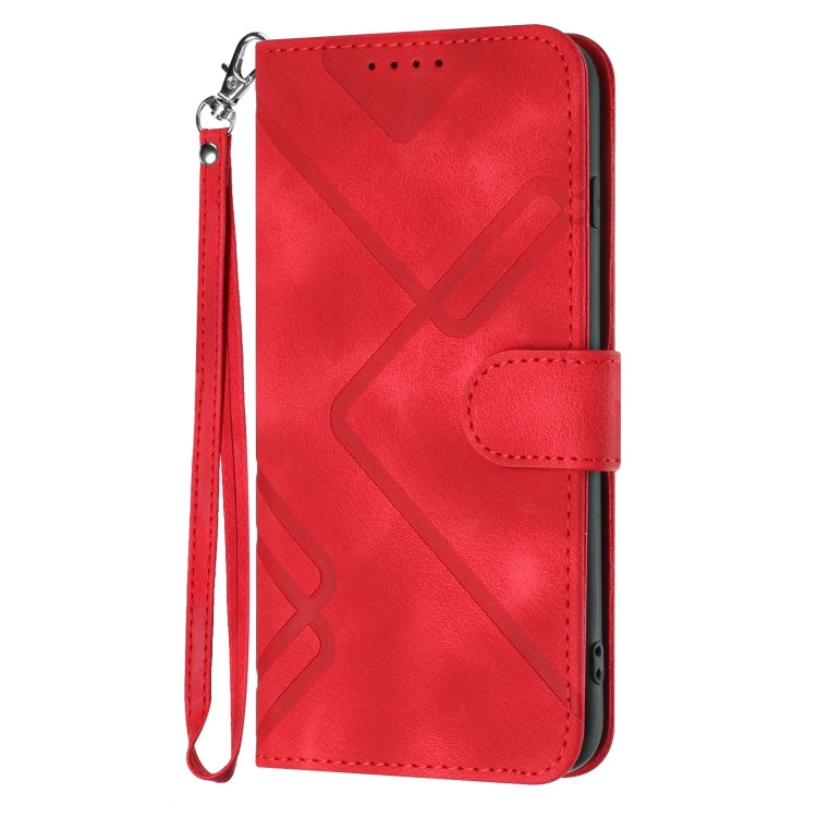 Line Pattern Skin Feel Leather Phone Case, For Realme C15/C12/Narzo 20/7i Global, For Realme 7 / Narzo 20 Pro, For Realme 7 Pro, For OPPO A79