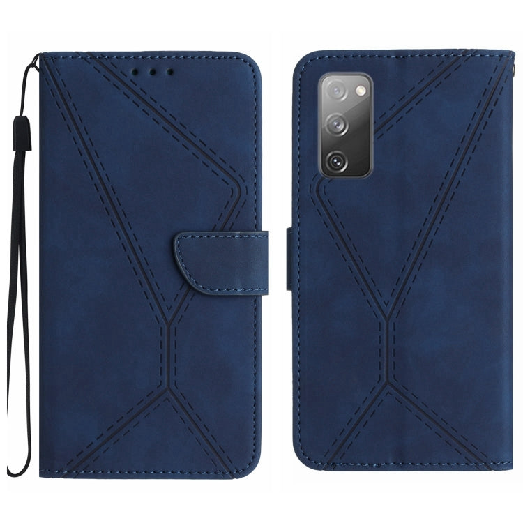 Stitching Embossed Leather Phone Case