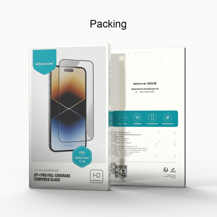 NILLKIN CP+Pro 9H Explosion-proof Tempered Glass Film, For Xiaomi Redmi Note 13 4G, For Xiaomi Redmi K70e / Poco X6 Pro 5G, For Xiaomi 14, For Xiaomi Redmi 13C, For Xiaomi Redmi Note 13 Pro, For Xiaomi Redmi K60 Ultra, For Xiaomi Redmi K70 / K70 Pro���...