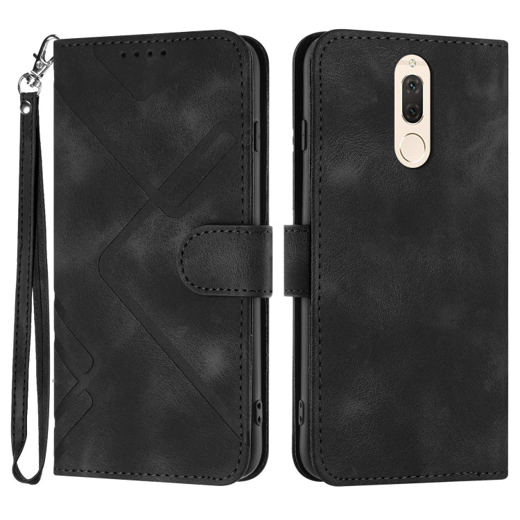 Line Pattern Skin Feel Leather Phone Case, For Huawei P30 Pro, For Huawei P smart 2019/nova lite 3, For Huawei Mate 20 Pro, For Huawei Mate 20 lite/Maimang 7, For Huawei P20 Pro, For Huawei P20 lite, For Huawei P smart 2018/Enjoy 7S��������������������...