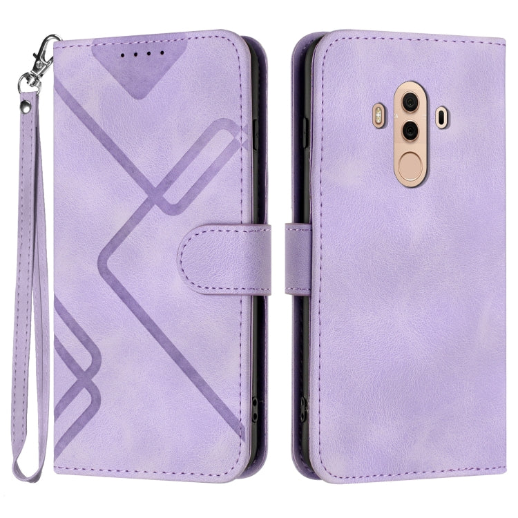 Line Pattern Skin Feel Leather Phone Case, For Huawei P30 Pro, For Huawei P smart 2019/nova lite 3, For Huawei Mate 20 Pro, For Huawei Mate 20 lite/Maimang 7, For Huawei P20 Pro, For Huawei P20 lite, For Huawei P smart 2018/Enjoy 7S��������������������...