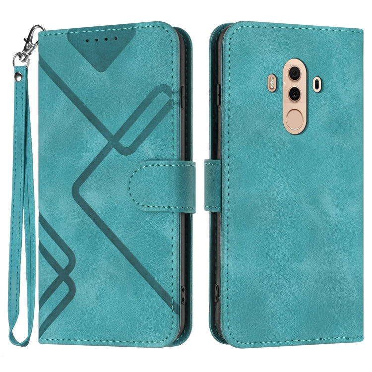 Line Pattern Skin Feel Leather Phone Case, For Huawei P30 Pro, For Huawei P smart 2019/nova lite 3, For Huawei Mate 20 Pro, For Huawei Mate 20 lite/Maimang 7, For Huawei P20 Pro, For Huawei P20 lite, For Huawei P smart 2018/Enjoy 7S��������������������...