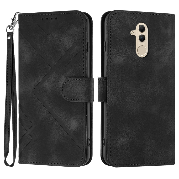 Line Pattern Skin Feel Leather Phone Case, For Huawei P30 Pro, For Huawei P smart 2019/nova lite 3, For Huawei Mate 20 Pro, For Huawei Mate 20 lite/Maimang 7, For Huawei P20 Pro, For Huawei P20 lite, For Huawei P smart 2018/Enjoy 7S��������������������...