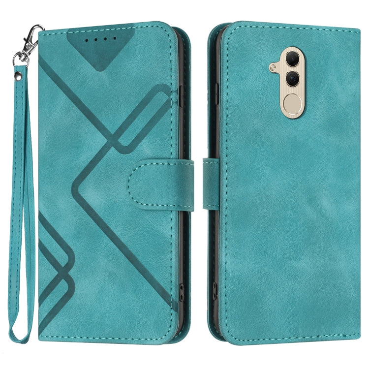 Line Pattern Skin Feel Leather Phone Case, For Huawei P30 Pro, For Huawei P smart 2019/nova lite 3, For Huawei Mate 20 Pro, For Huawei Mate 20 lite/Maimang 7, For Huawei P20 Pro, For Huawei P20 lite, For Huawei P smart 2018/Enjoy 7S��������������������...