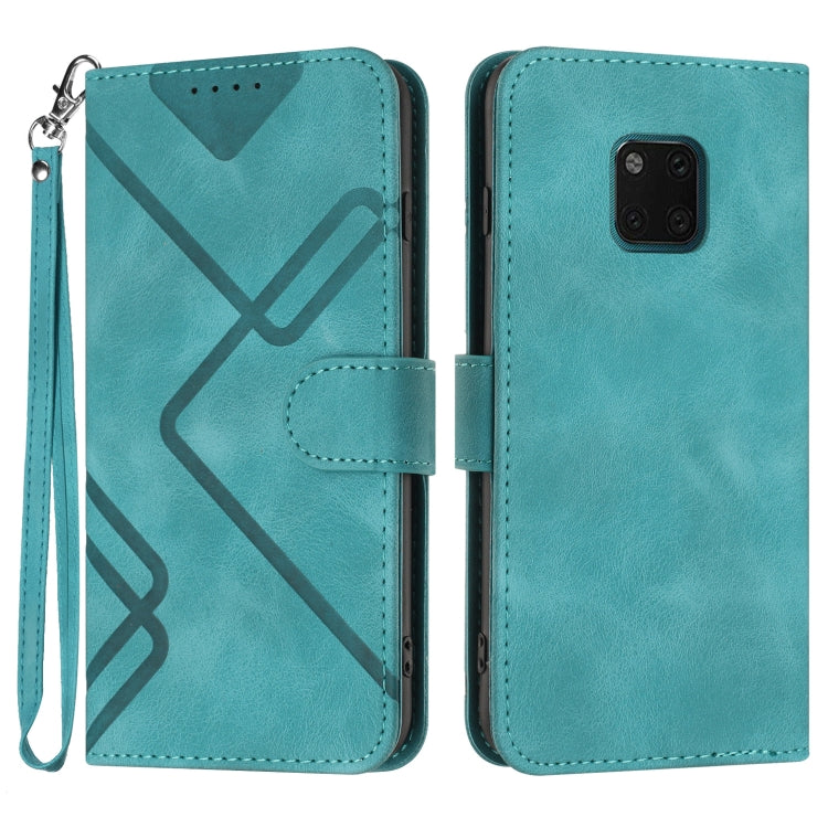 Line Pattern Skin Feel Leather Phone Case, For Huawei P30 Pro, For Huawei P smart 2019/nova lite 3, For Huawei Mate 20 Pro, For Huawei Mate 20 lite/Maimang 7, For Huawei P20 Pro, For Huawei P20 lite, For Huawei P smart 2018/Enjoy 7S��������������������...