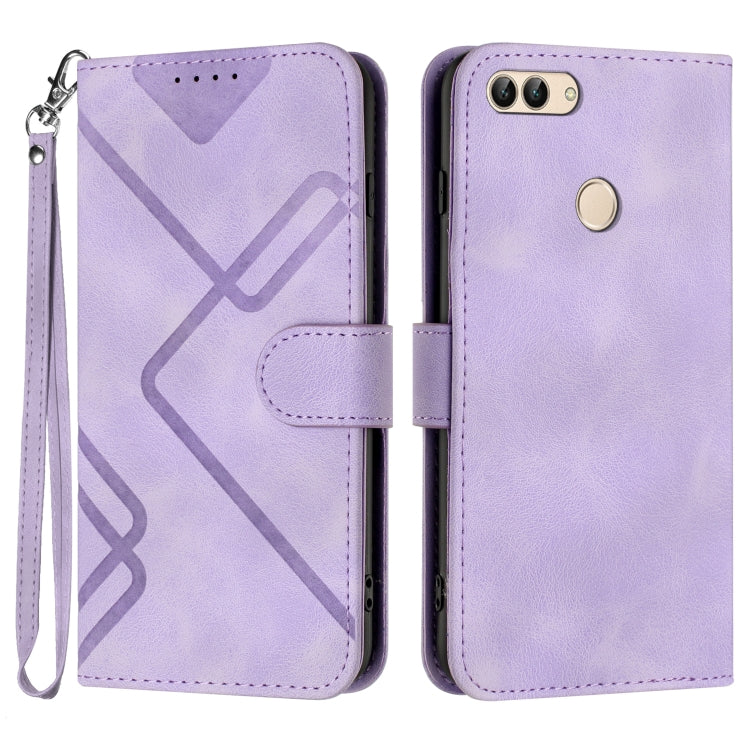 Line Pattern Skin Feel Leather Phone Case, For Huawei P30 Pro, For Huawei P smart 2019/nova lite 3, For Huawei Mate 20 Pro, For Huawei Mate 20 lite/Maimang 7, For Huawei P20 Pro, For Huawei P20 lite, For Huawei P smart 2018/Enjoy 7S��������������������...