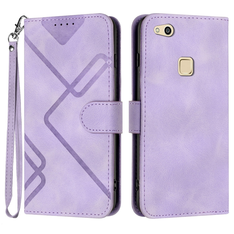 Line Pattern Skin Feel Leather Phone Case, For Huawei P30 Pro, For Huawei P smart 2019/nova lite 3, For Huawei Mate 20 Pro, For Huawei Mate 20 lite/Maimang 7, For Huawei P20 Pro, For Huawei P20 lite, For Huawei P smart 2018/Enjoy 7S��������������������...