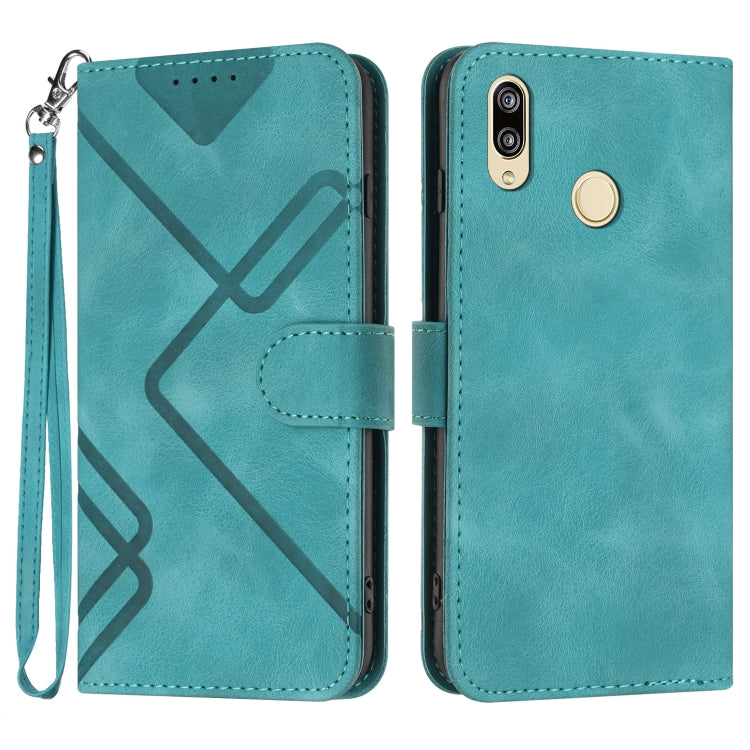 Line Pattern Skin Feel Leather Phone Case, For Huawei P30 Pro, For Huawei P smart 2019/nova lite 3, For Huawei Mate 20 Pro, For Huawei Mate 20 lite/Maimang 7, For Huawei P20 Pro, For Huawei P20 lite, For Huawei P smart 2018/Enjoy 7S��������������������...