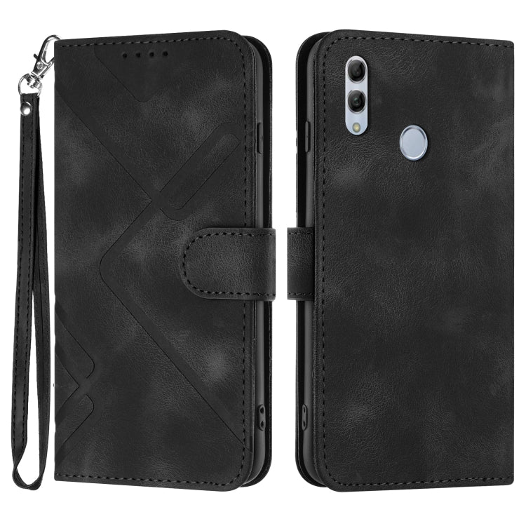 Line Pattern Skin Feel Leather Phone Case, For Huawei P30 Pro, For Huawei P smart 2019/nova lite 3, For Huawei Mate 20 Pro, For Huawei Mate 20 lite/Maimang 7, For Huawei P20 Pro, For Huawei P20 lite, For Huawei P smart 2018/Enjoy 7S��������������������...