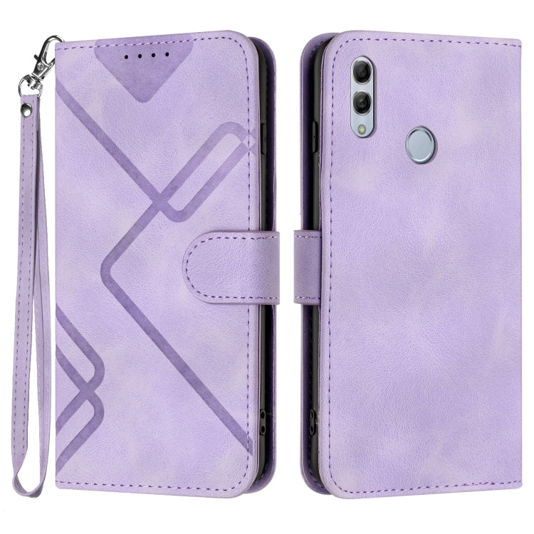 Line Pattern Skin Feel Leather Phone Case, For Huawei P30 Pro, For Huawei P smart 2019/nova lite 3, For Huawei Mate 20 Pro, For Huawei Mate 20 lite/Maimang 7, For Huawei P20 Pro, For Huawei P20 lite, For Huawei P smart 2018/Enjoy 7S��������������������...