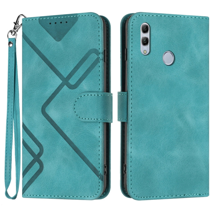 Line Pattern Skin Feel Leather Phone Case, For Huawei P30 Pro, For Huawei P smart 2019/nova lite 3, For Huawei Mate 20 Pro, For Huawei Mate 20 lite/Maimang 7, For Huawei P20 Pro, For Huawei P20 lite, For Huawei P smart 2018/Enjoy 7S��������������������...