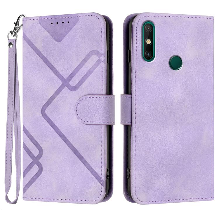Line Pattern Skin Feel Leather Phone Case, For Huawei Mate 70 Pro / Mate 70 Pro+, For Huawei Mate 70, For Huawei nova Y72, For Huawei nova 12 Pro / nova 12 Ultra, For Huawei Enjoy 70, For Huawei P60 / P60 Pro, For Huawei Enjoy 50 Pro / nova Y90��������...