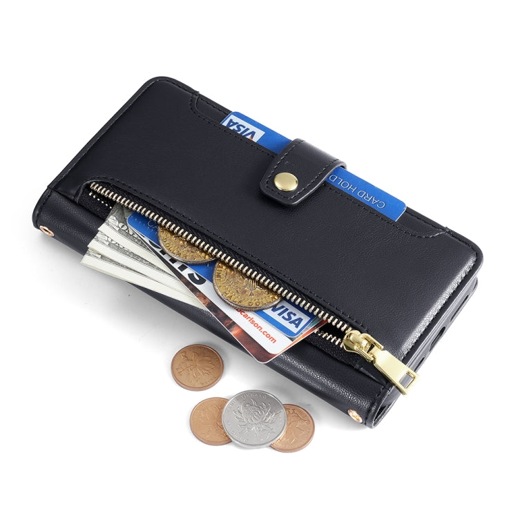 Sheep Texture Cross-body Zipper Wallet Leather Phone Case, For OPPO A1 5G, For OPPO Reno8 T 4G, For OPPO Reno8 T 5G / A1 Pro 5G, For OPPO Reno7 4G / F21 Pro 4G, For OPPO Find X5 Pro