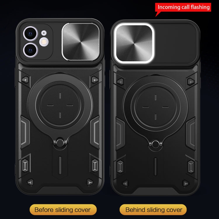 CD Texture Sliding Camshield Magnetic Holder Phone Case, For iPhone 12, For iPhone 12 Pro Max, For iPhone 12 Pro, For iPhone 11 Pro Max, For iPhone 11, For iPhone 11 Pro