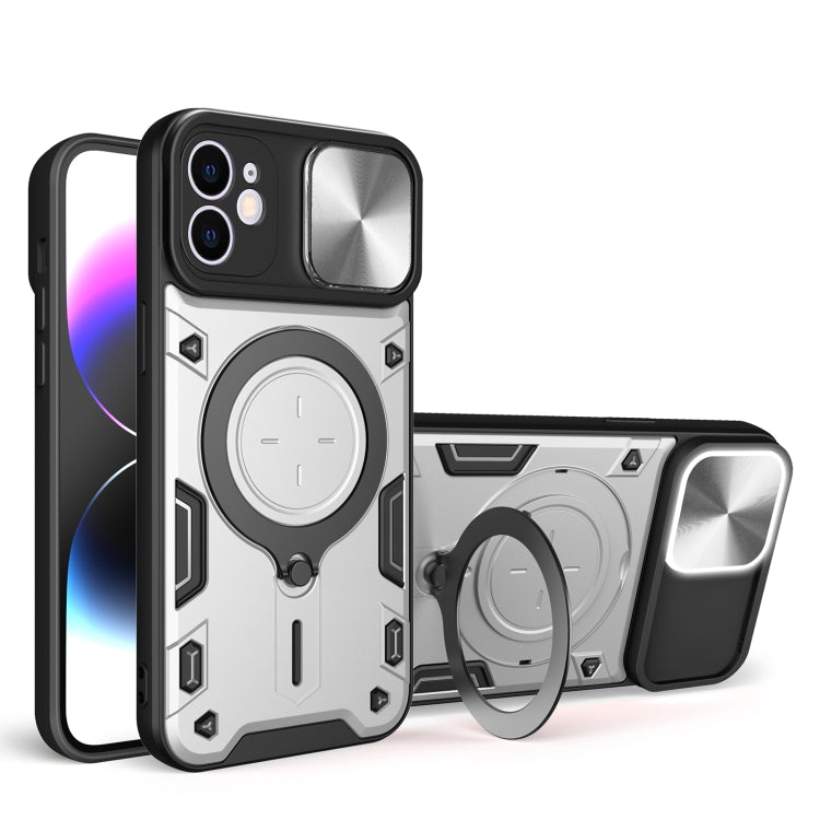 CD Texture Sliding Camshield Magnetic Holder Phone Case, For iPhone 12, For iPhone 12 Pro Max, For iPhone 12 Pro, For iPhone 11 Pro Max, For iPhone 11, For iPhone 11 Pro