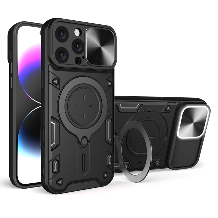 CD Texture Sliding Camshield Magnetic Holder Phone Case, For iPhone 16e, For iPhone 16 Pro Max, For iPhone 16 Pro, For iPhone 16 Plus, For iPhone 16, For iPhone 15 Pro Max, For iPhone 15 Pro, For iPhone 15 Plus, For iPhone 15, For iPhone 14 Plus�������...