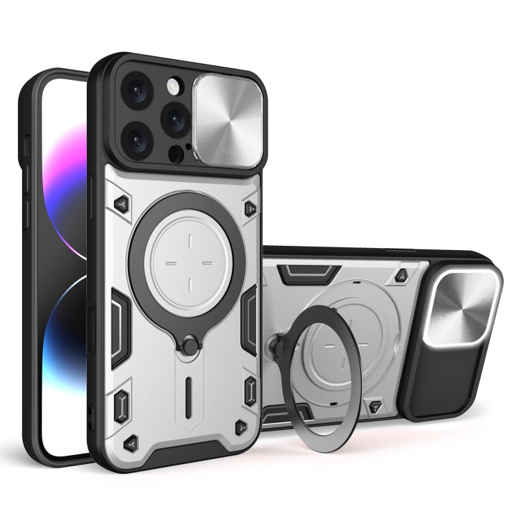 CD Texture Sliding Camshield Magnetic Holder Phone Case, For iPhone 16e, For iPhone 16 Pro Max, For iPhone 16 Pro, For iPhone 16 Plus, For iPhone 16, For iPhone 15 Pro Max, For iPhone 15 Pro, For iPhone 15 Plus, For iPhone 15, For iPhone 14 Plus�������...