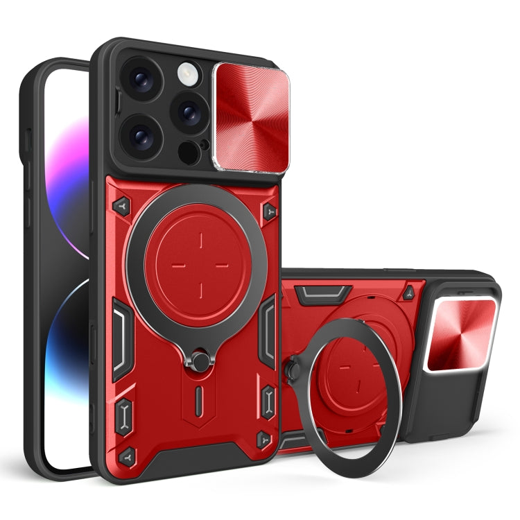 CD Texture Sliding Camshield Magnetic Holder Phone Case, For iPhone 16e, For iPhone 16 Pro Max, For iPhone 16 Pro, For iPhone 16 Plus, For iPhone 16, For iPhone 15 Pro Max, For iPhone 15 Pro, For iPhone 15 Plus, For iPhone 15, For iPhone 14 Plus�������...