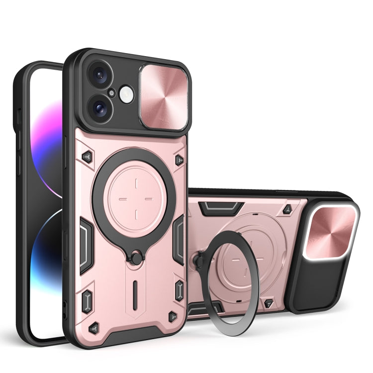CD Texture Sliding Camshield Magnetic Holder Phone Case, For iPhone 16e, For iPhone 16 Pro Max, For iPhone 16 Pro, For iPhone 16 Plus, For iPhone 16, For iPhone 15 Pro Max, For iPhone 15 Pro, For iPhone 15 Plus, For iPhone 15, For iPhone 14 Plus�������...