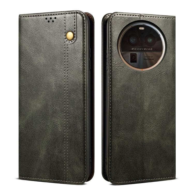 Oil Wax Crazy Horse Texture Leather Phone Case, For OPPO F29 5G Global, For OPPO A5 Pro Global, For OPPO Find X8, For OPPO K12x 5G Global, For OPPO A3X 5G India, For OPPO Reno12 F 5G Global, For OPPO Reno12 Pro 5G Global, For OPPO Reno12 5G Global�����...
